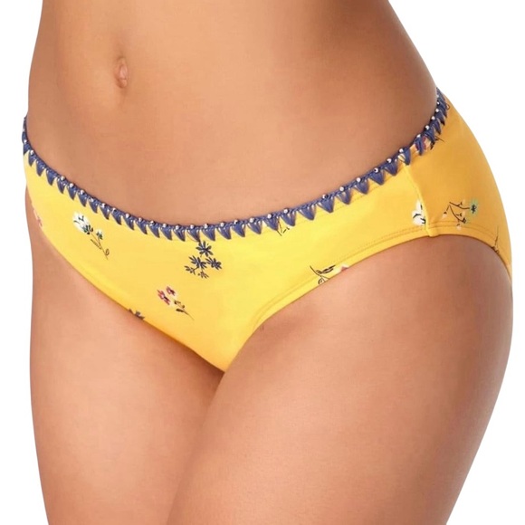 Anne Cole Other - Anne Cole Studio Yellow Floral Bikini Bottom NWT Size XL